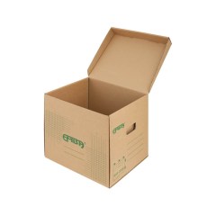 Krabice jsou vhodné pro uložení konkrétního počtu archivních boxů či pořadačů.